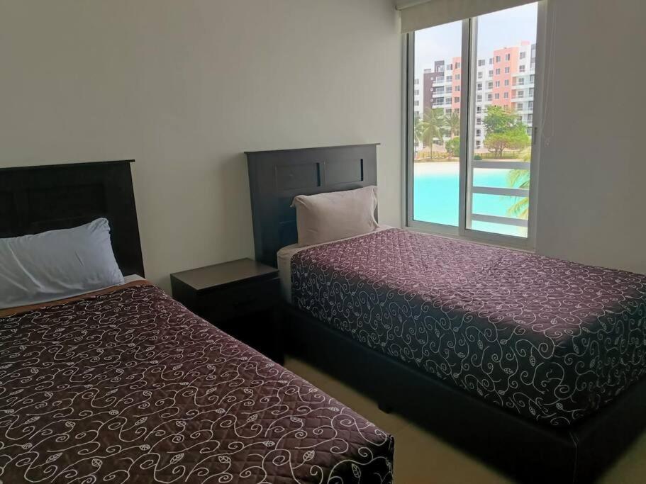 Beautiful Condo In Cancun! Dreams Lagoon Luaran gambar